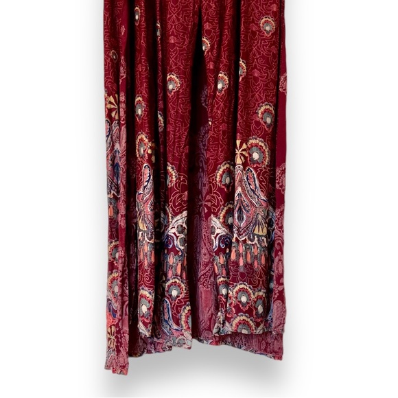 Free People Long bohemian printed vest, size small Beautiful design! - Picture 11 of 15